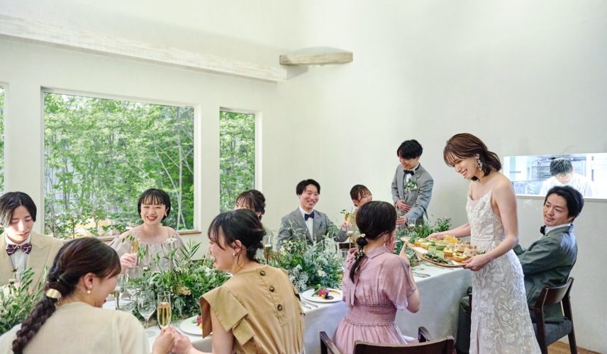 ≪2026年8月までの指定日限定≫お得な4大特典付き*少人数ウエディング
