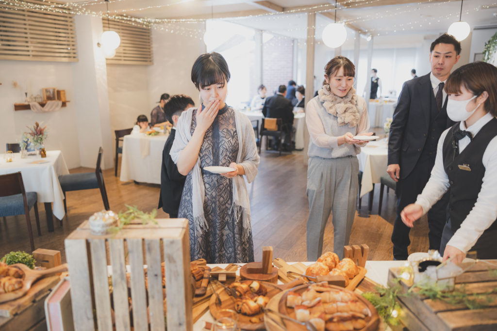 【アットホーム】おふたりらしく居心地のいい結婚式