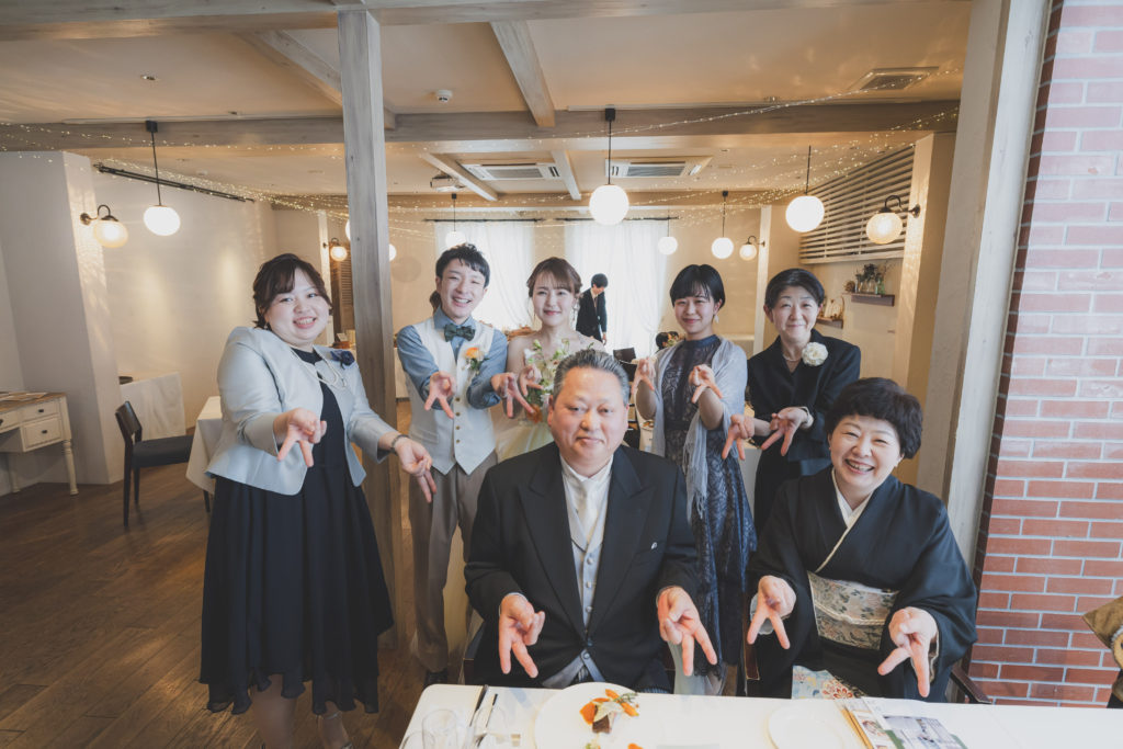 【アットホーム】おふたりらしく居心地のいい結婚式