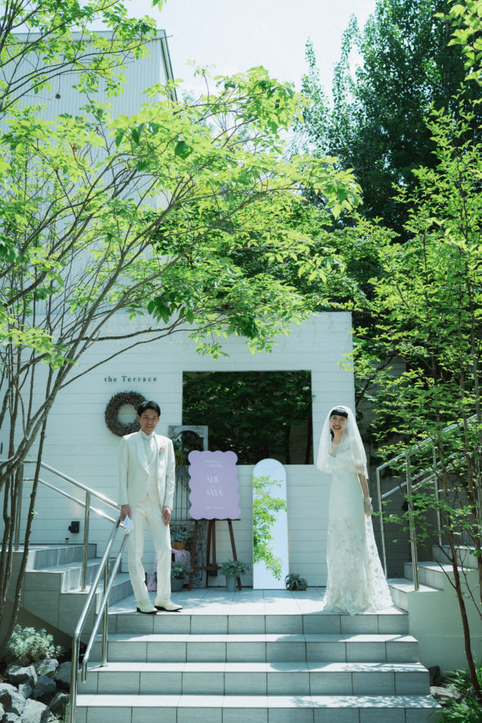 【7年ぶりの同窓会】家族×愛犬×友人たちと過ごす一軒家貸切Wedding♪