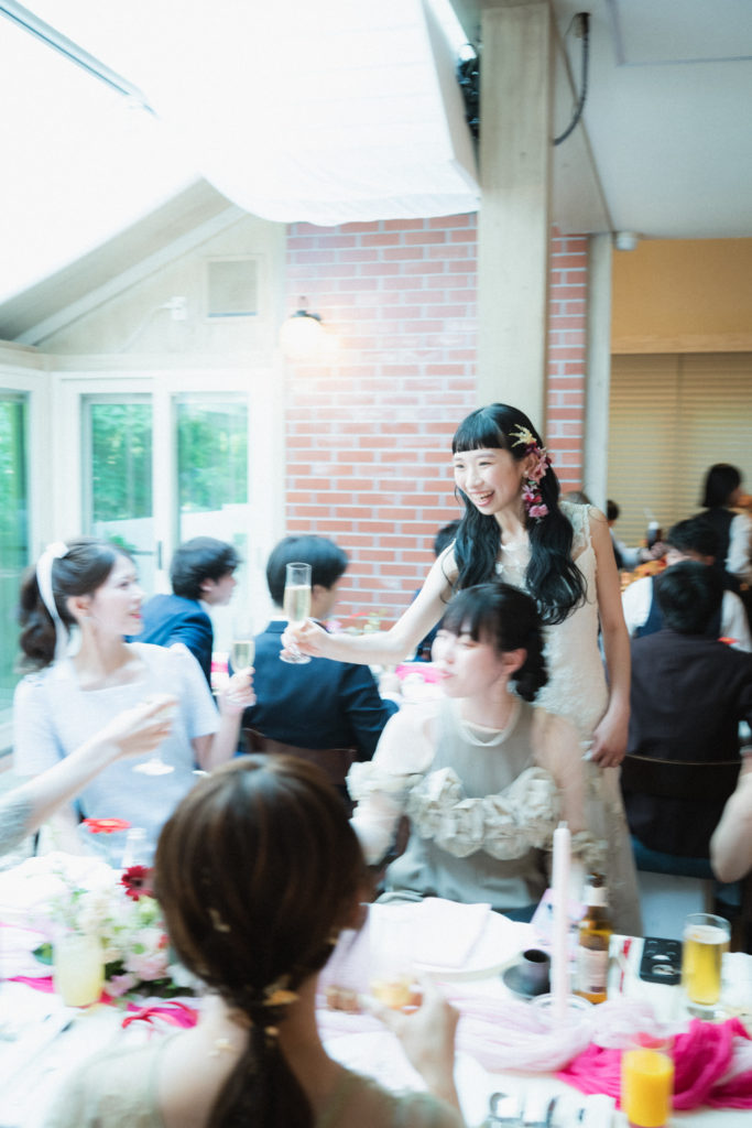 【7年ぶりの同窓会】家族×愛犬×友人たちと過ごす一軒家貸切Wedding♪