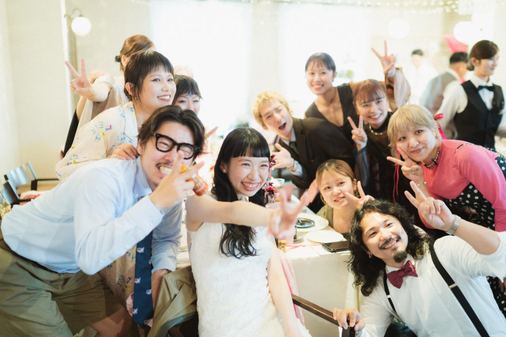 【7年ぶりの同窓会】家族×愛犬×友人たちと過ごす一軒家貸切Wedding♪