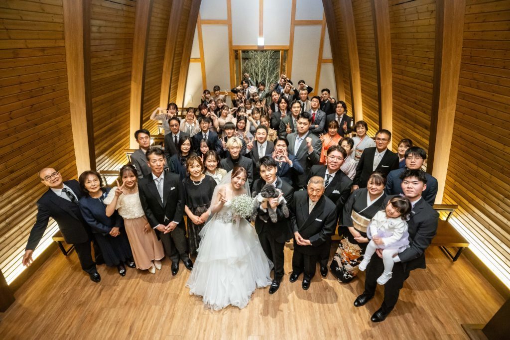 愛犬も大切な家族🐶一緒に過ごすnight wedding✯°˖✧