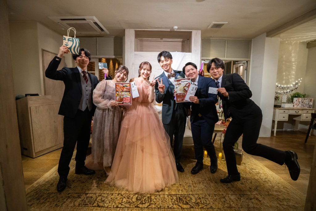 愛犬も大切な家族🐶一緒に過ごすnight wedding✯°˖✧