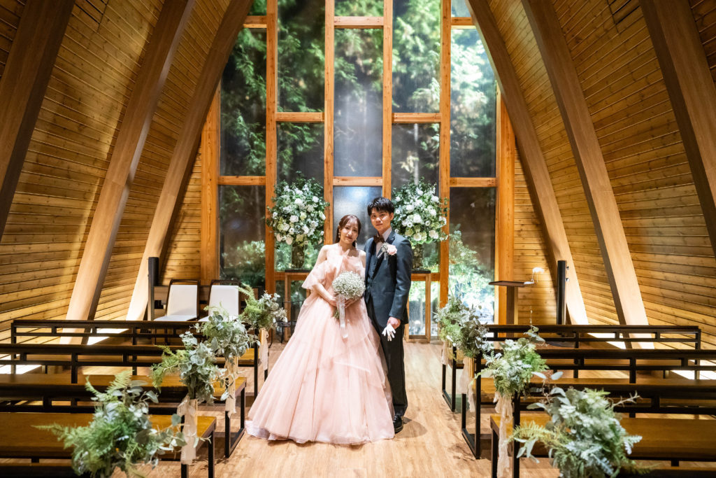 愛犬も大切な家族🐶一緒に過ごすnight wedding✯°˖✧