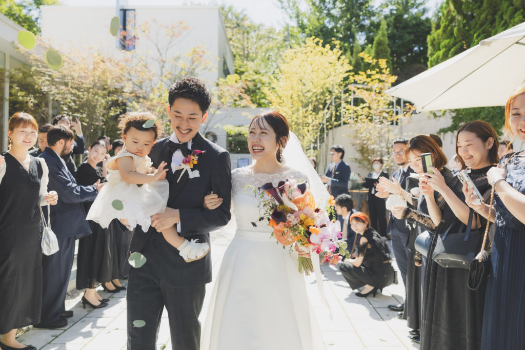 【Family Wedding】感謝を込めて家族3人で誓う結婚式