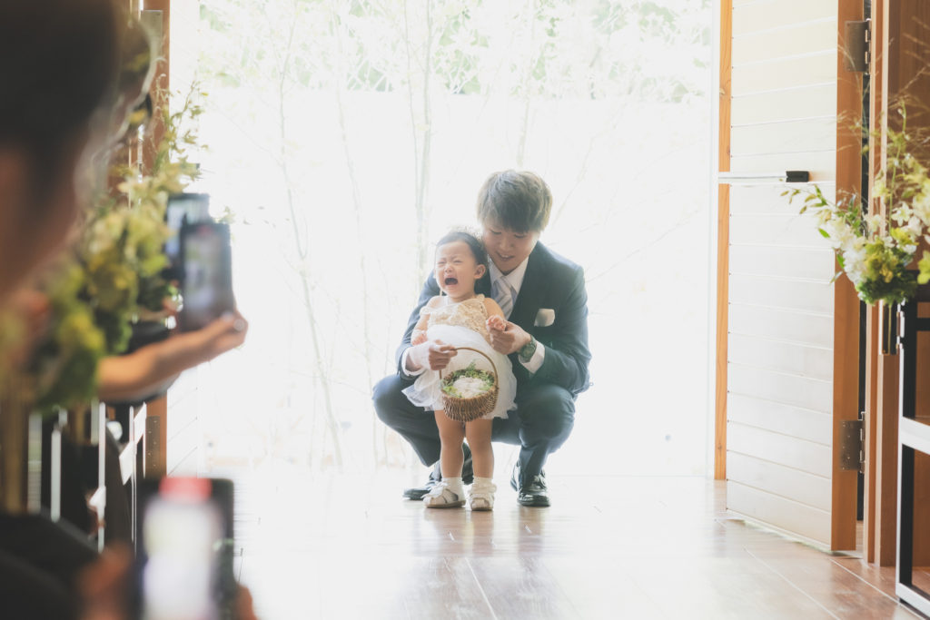 【Family Wedding】感謝を込めて家族3人で誓う結婚式